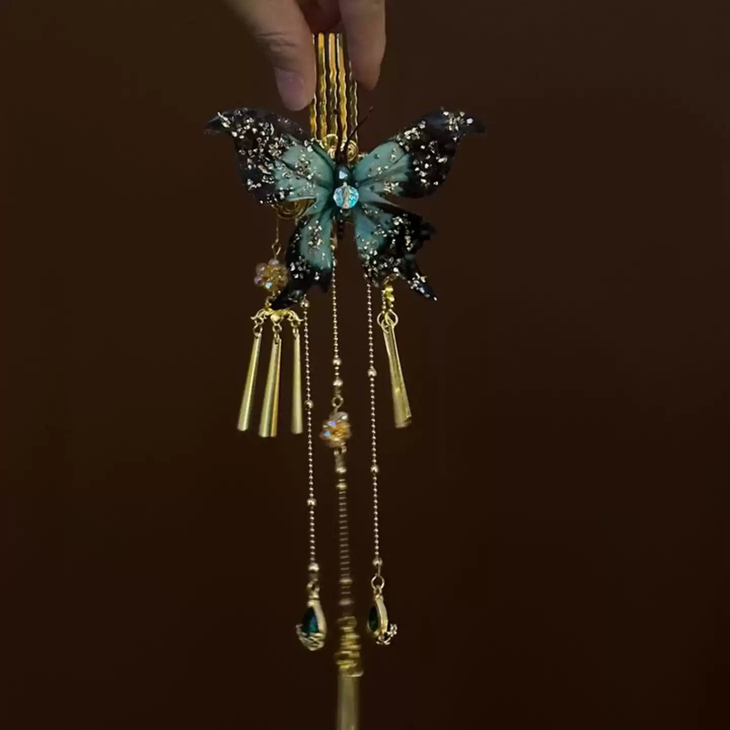 Butterfly Tassel Hairpin Collection – Traditional Inspired Chinese Hair Accessories