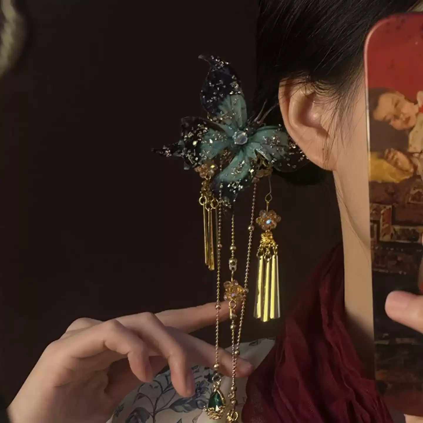 Butterfly Tassel Hairpin Collection – Traditional Inspired Chinese Hair Accessories