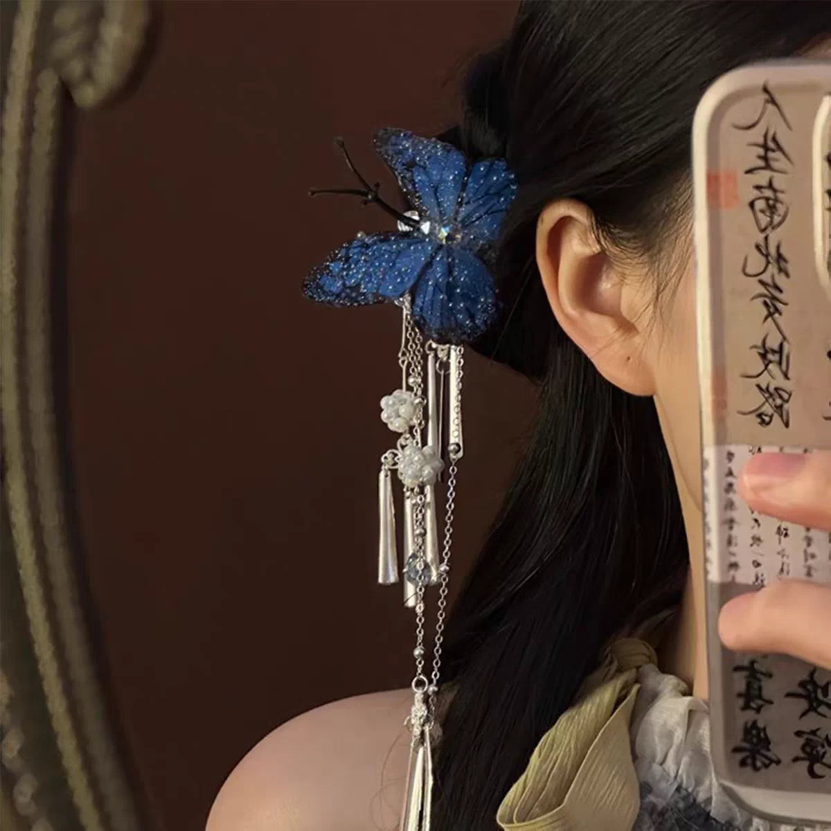 Butterfly Tassel Hairpin Collection – Traditional Inspired Chinese Hair Accessories